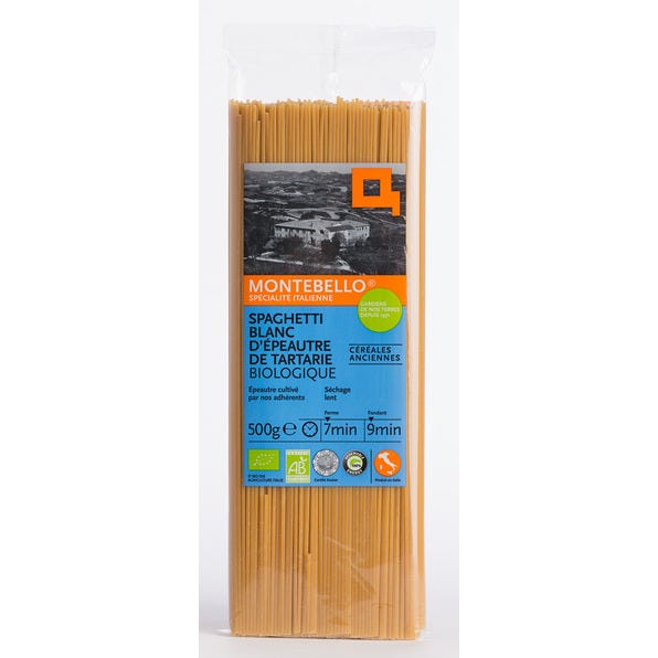 Spaghettis épeautre Tartarie blanc 500g