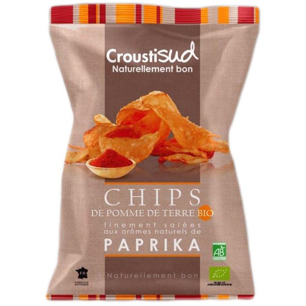 Chips de pommes de terre au paprika