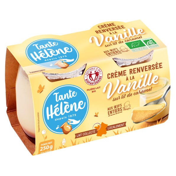 Crème renversée vanille 2x125g