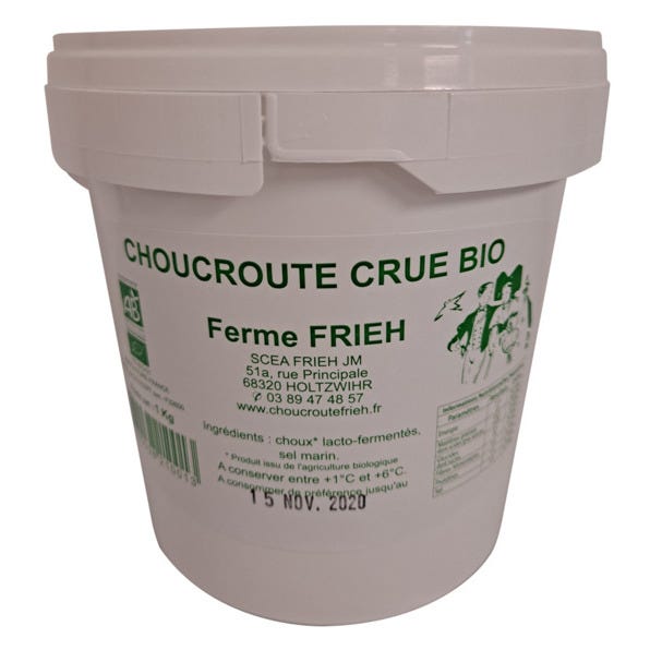 Choucroute crue nature 1kg