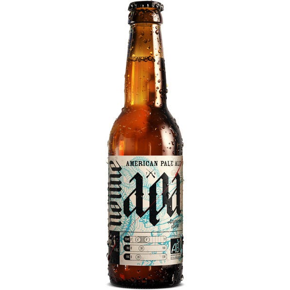 Bière American Pale Ale 6.3° 33cl