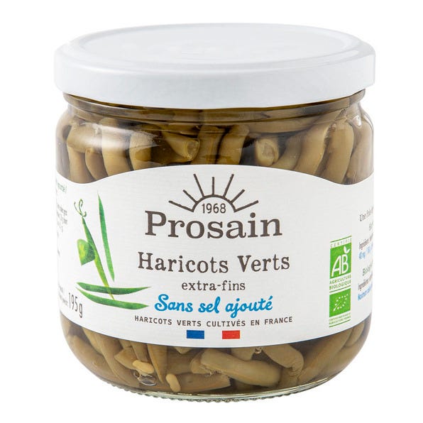 Haricots verts extra-fins sans sel